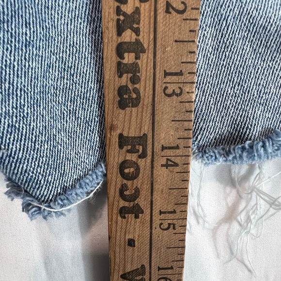 Almost Famous Jean Shorts Sz 0 - Picture 5 of 5